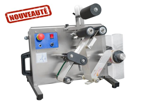 Nouveauté étiqueteuse semi-automatique bouteilles cylindriques